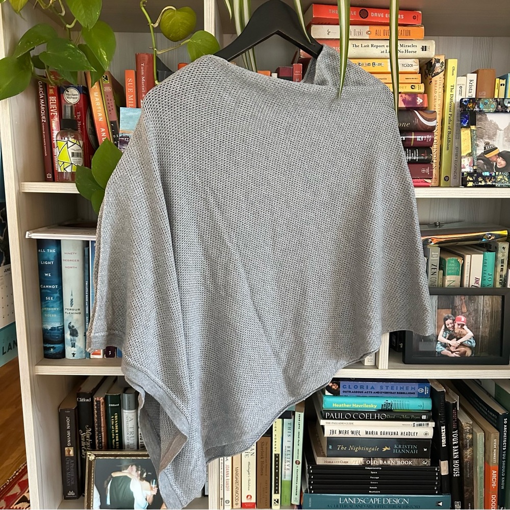 We Are Amma Cocoon Nursing Cover in Gray